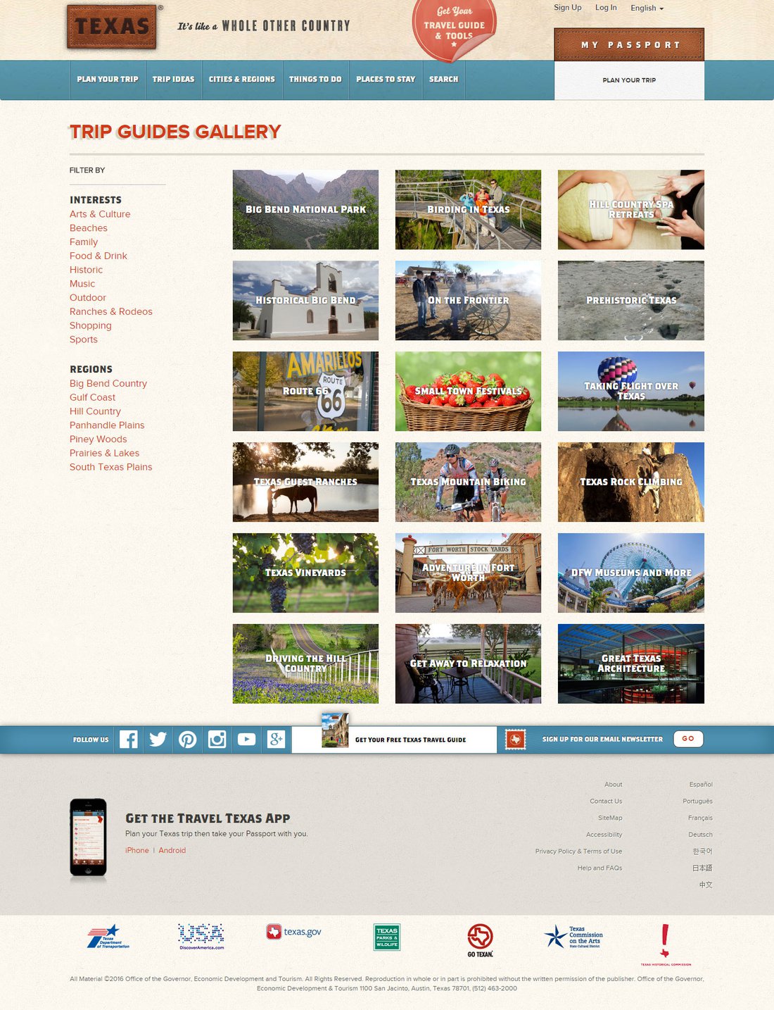Trip Guides Gallery Page